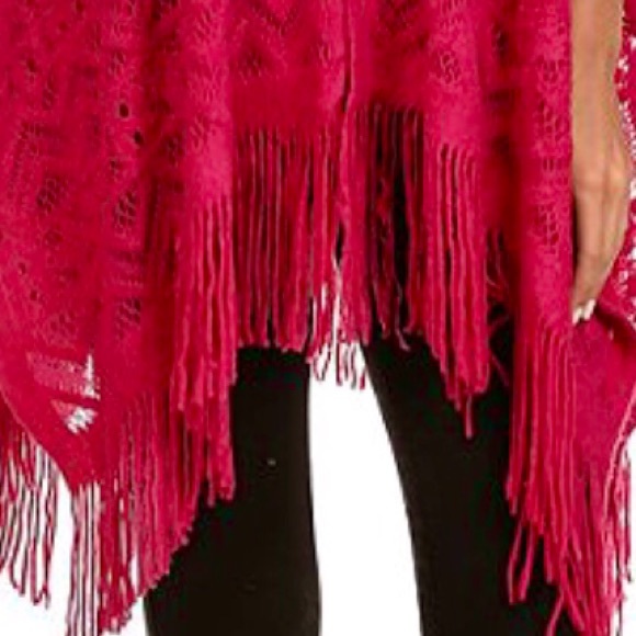 Nema Avenue NWT stunning Pink open lace cardigan - Picture 5 of 8